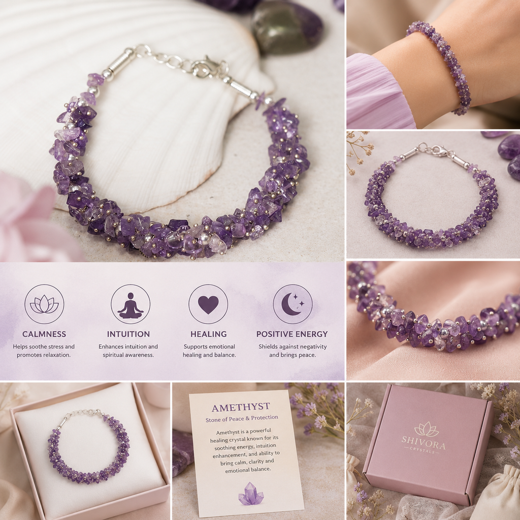 Mystic Amethyst Bracelet