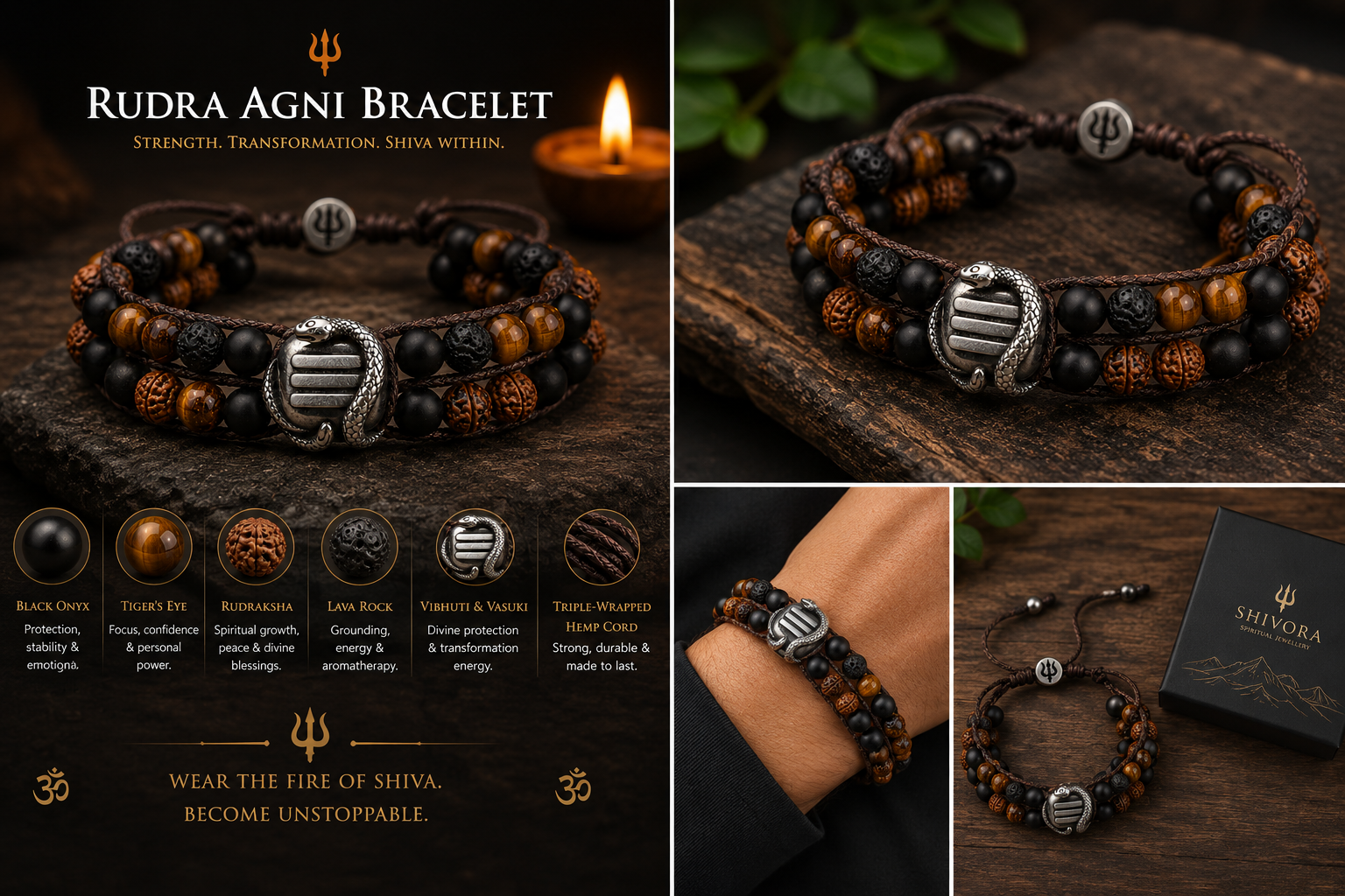 Rudra Agni Bracelet
