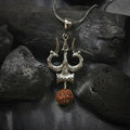 Adiyogi Trishul Rudraksha Pendant